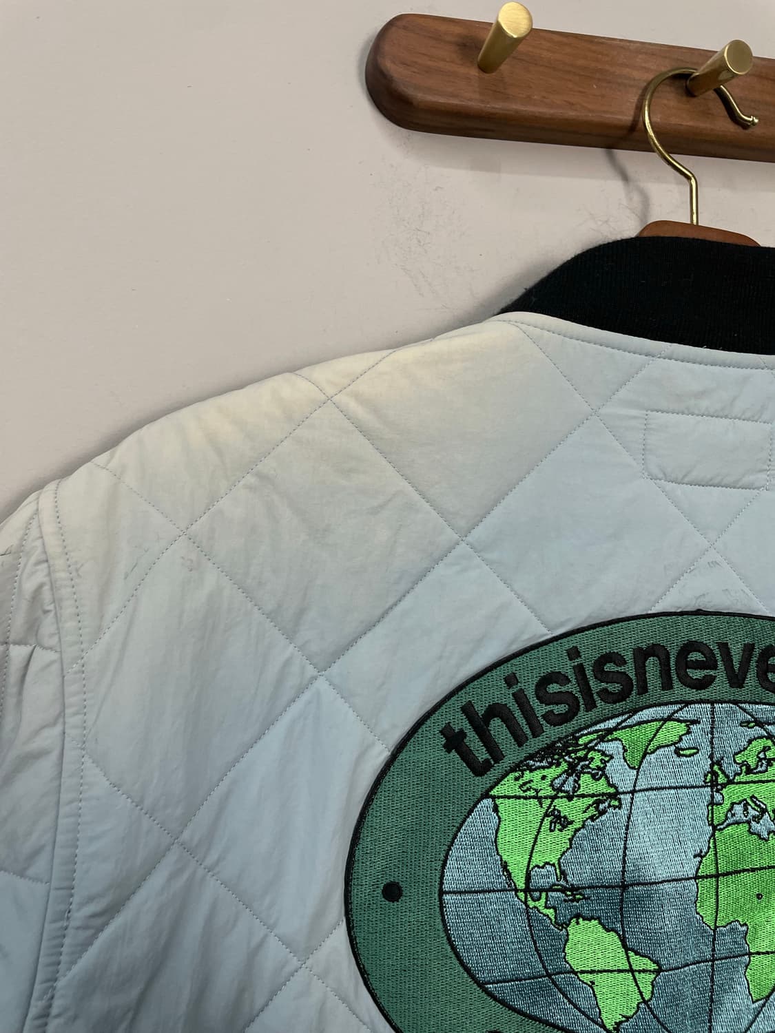 디스이즈네버댓 스카이블루 퀄팅 자켓 H1612 상품이미지10