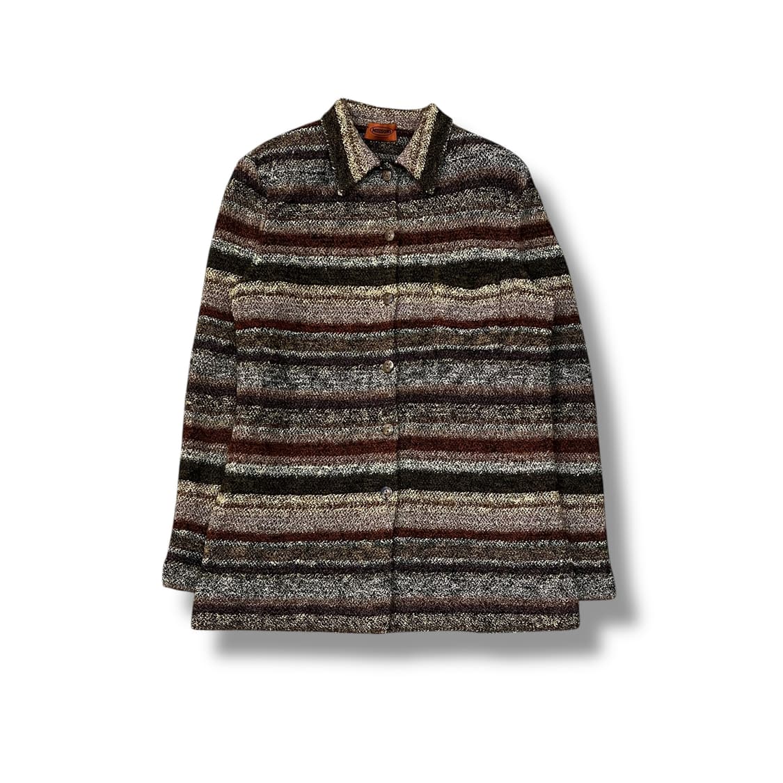  미쏘니 패턴 카라 가디건 y14343 상품이미지2