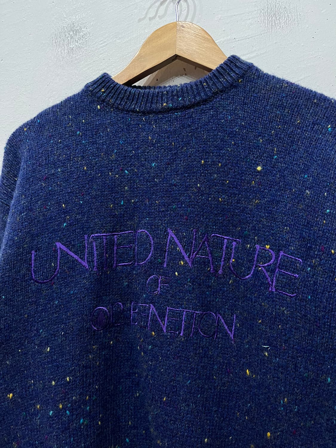 베네통 012 퓨어 버진울 니트 Made in ITALY  상품이미지2