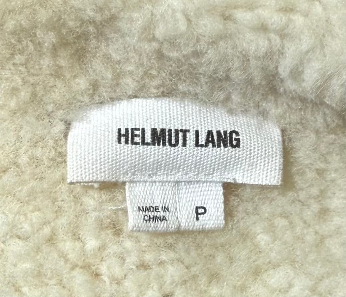 헬무트랭 쉽 스킨 시어링 레더 후드 자켓 상품이미지5