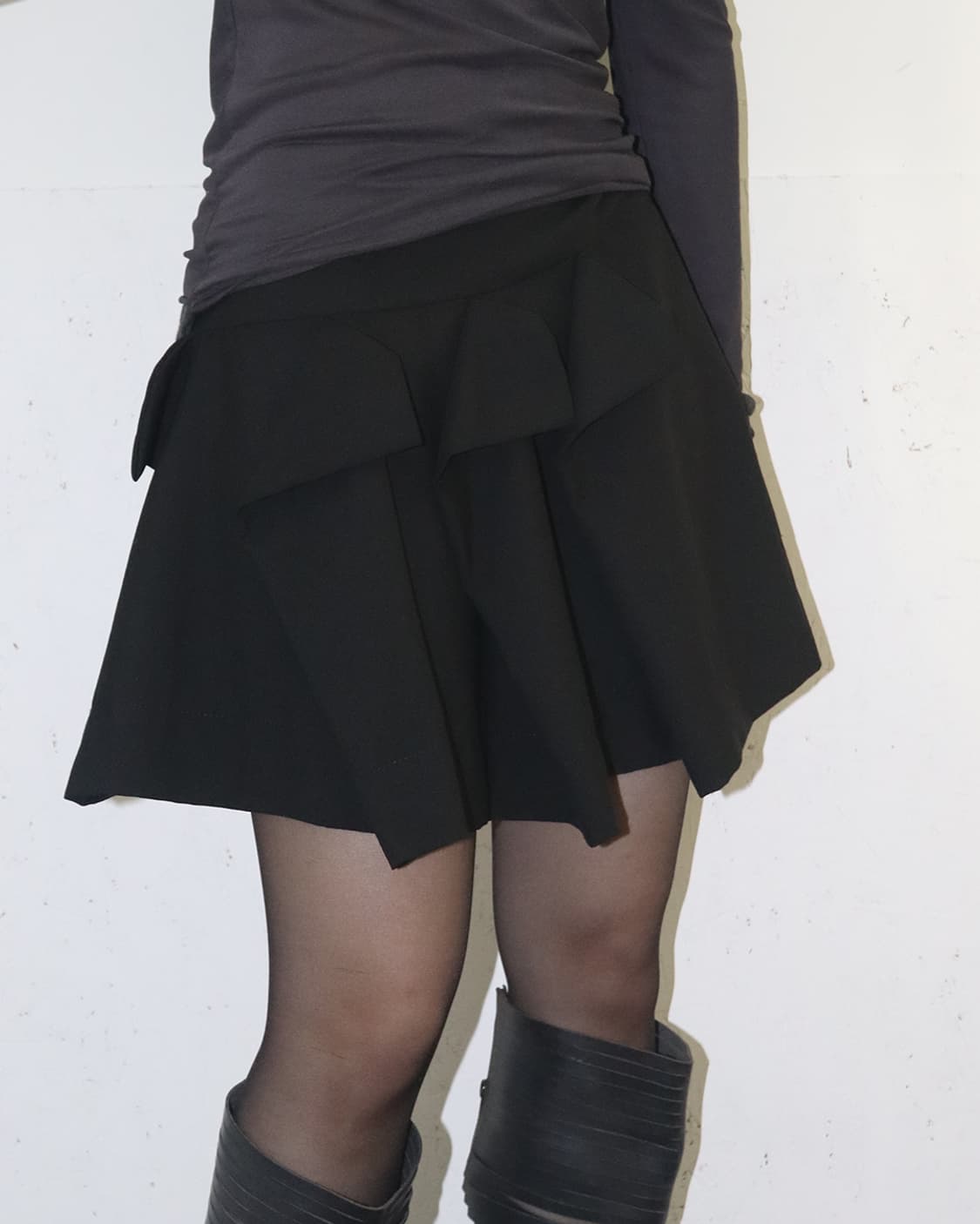 비비안 웨스트우드 레드 라벨 05SS 스트럭트 보우 미니 스커트 상품이미지3