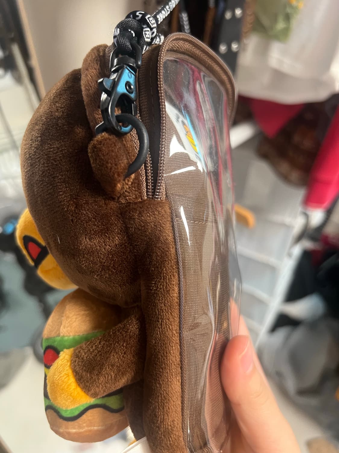 배이프 베이비마일로 모바일 햄버거백 판매합니다 상품이미지4