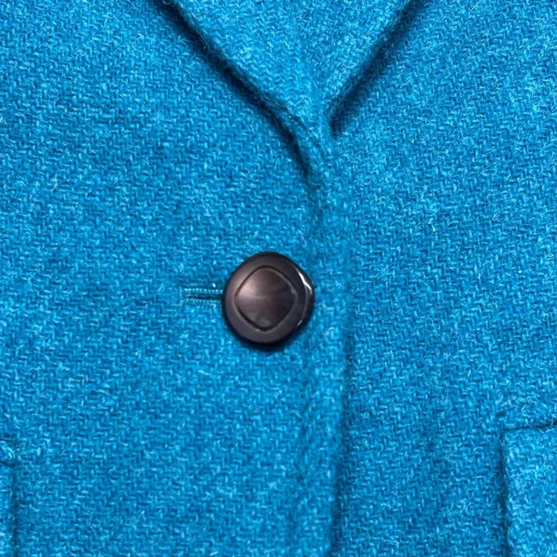 HARRIS TWEED 100% 울 블레이져 블루 100 상품이미지4