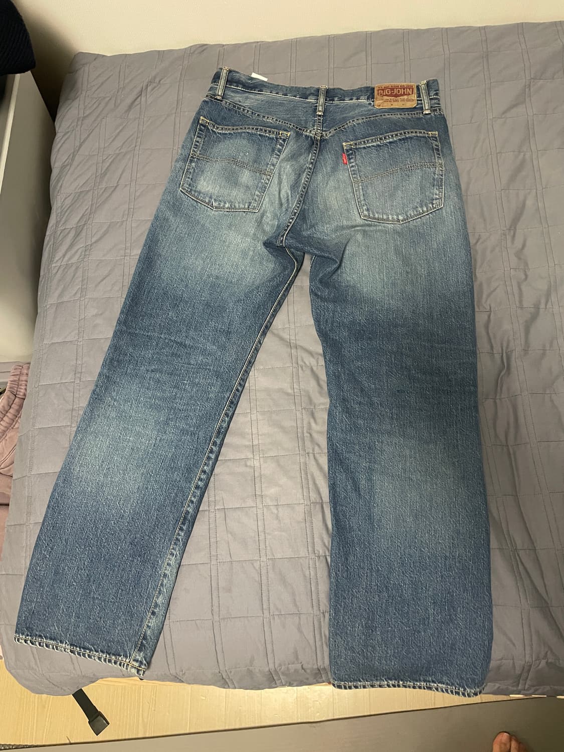 빅존 셀비지 워싱데님 32 사이즈 상품이미지2