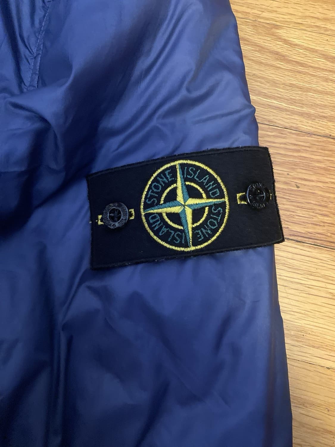 스톤아일랜드 나일론 봄버 자켓 네이비 상품이미지4