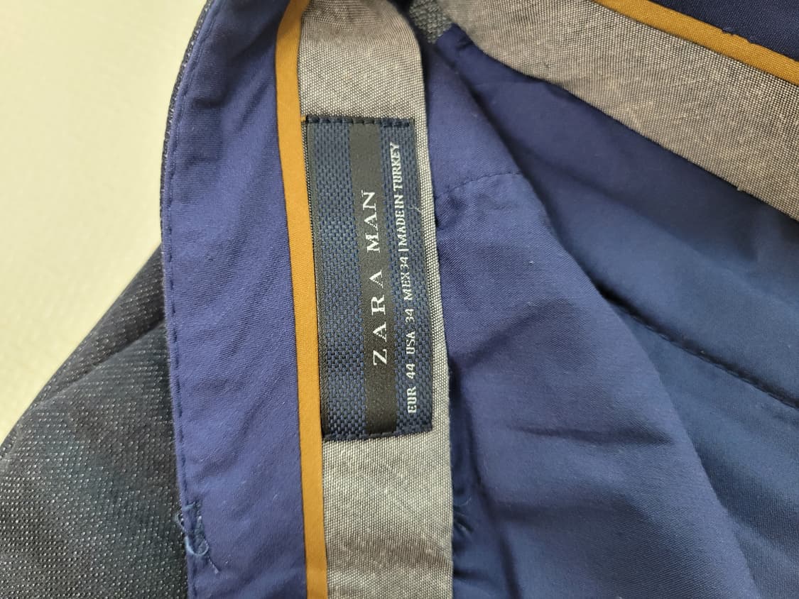 자라맨 ZARAMAN 니트 슬랙스 34 네이비 상품이미지6