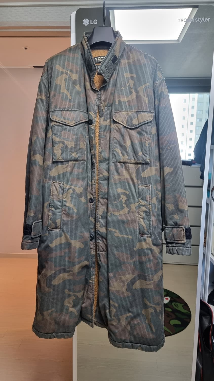 Yeezy 이지 카모 야상 코트 상품이미지1