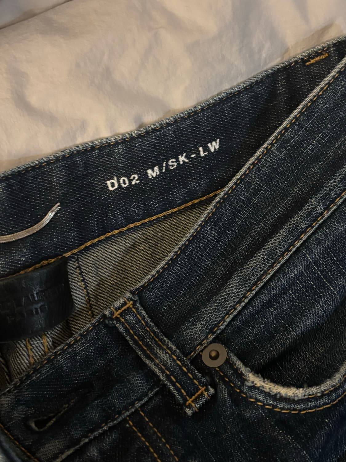 Saint Laurent Paris D02 스키니 데님 상품이미지3