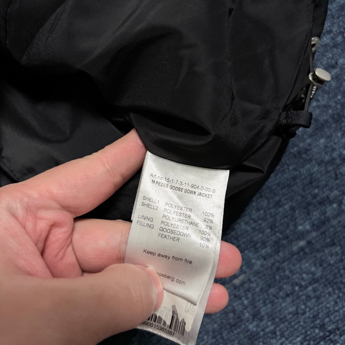 제이린드버그 구스다운 점퍼 상품이미지5