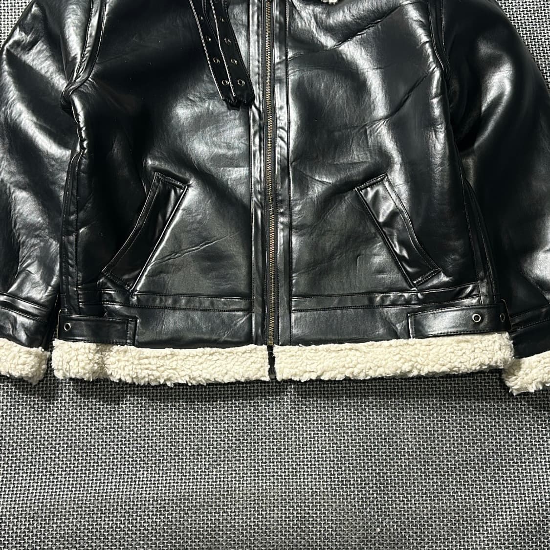 밀리터리 B-3 무스탕 자켓 (XL/XXL) 상품이미지3