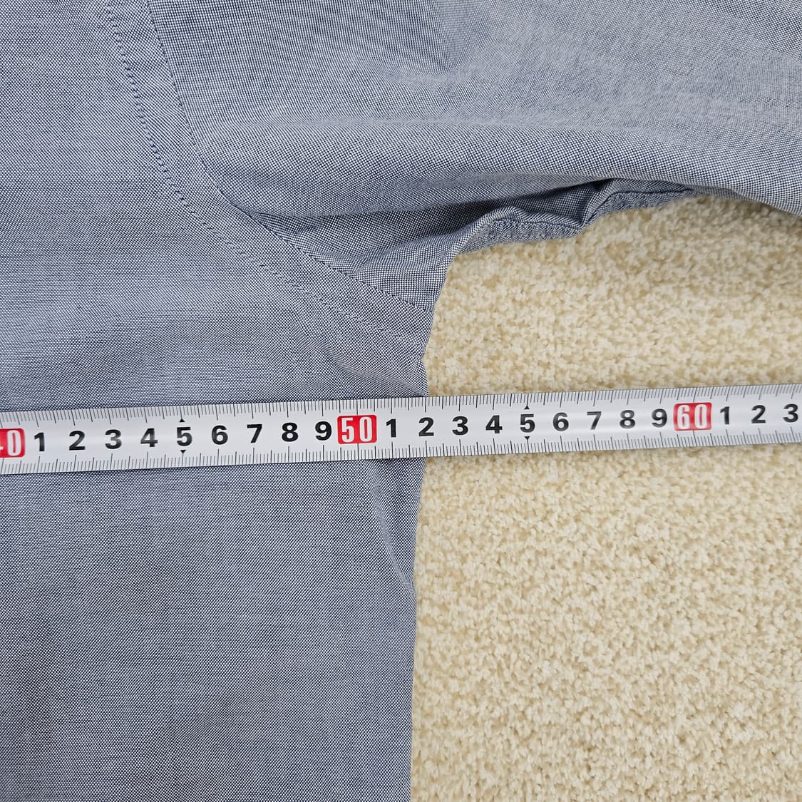 [M] 타미힐피거 블루 옥스포드 긴팔 셔츠 1027JM1 상품이미지9