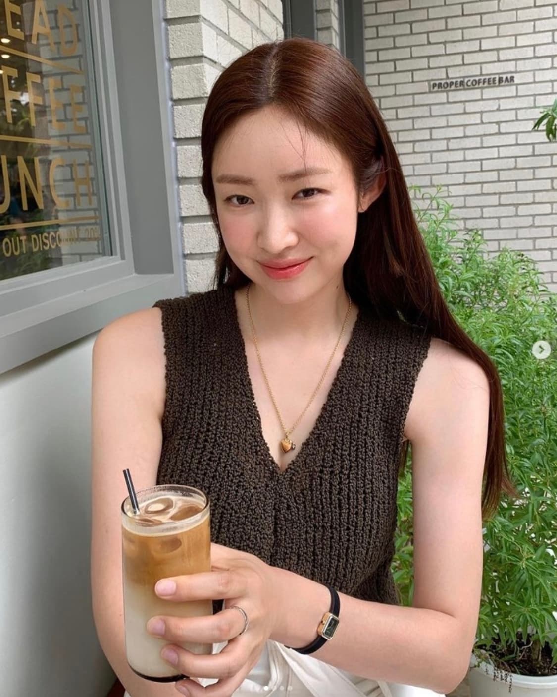 더오픈프로덕트 크로쉐 니트 베스트 상품이미지1