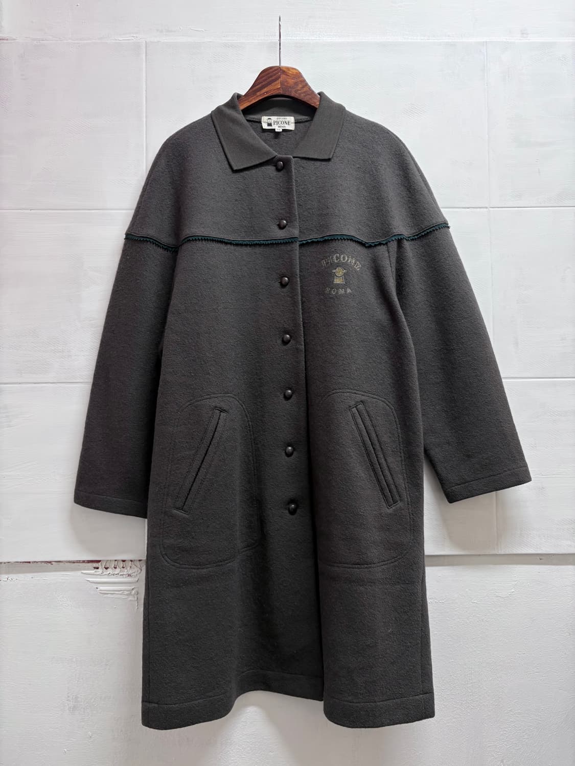 Studio picone roma 스튜디오 피코네 로마 울 코트  상품이미지1