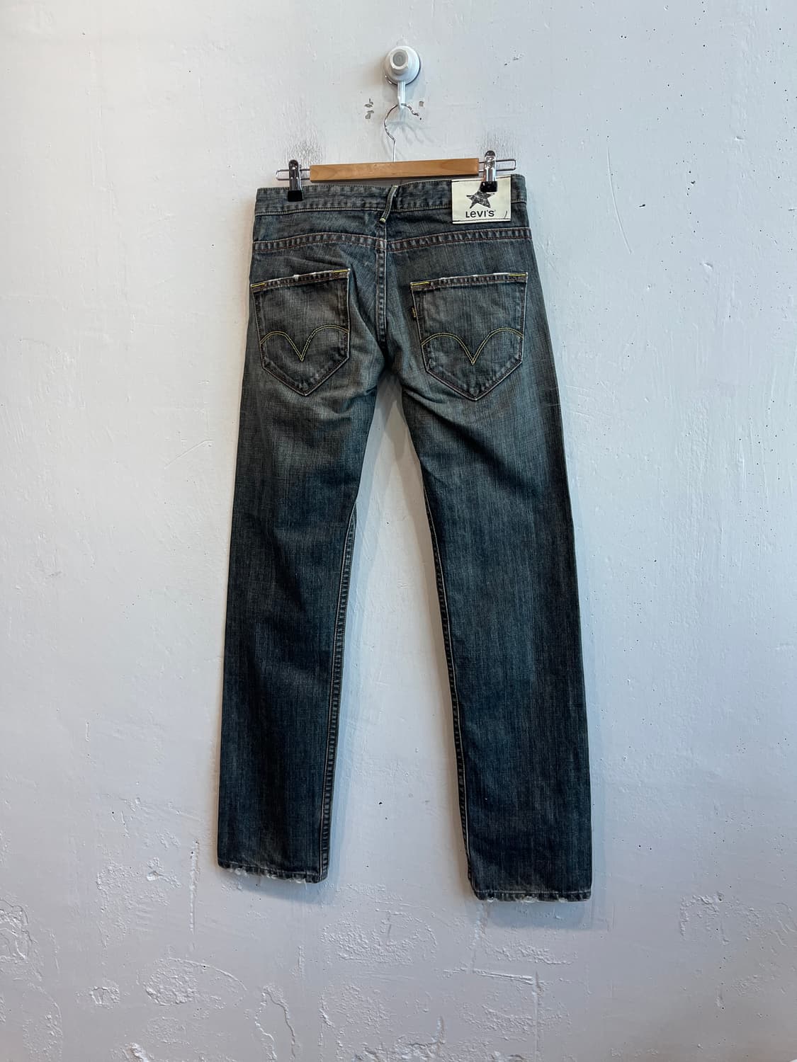 00s 리바이스 블랙스타 워시드 블랙진 Made in JAPAN  상품이미지1