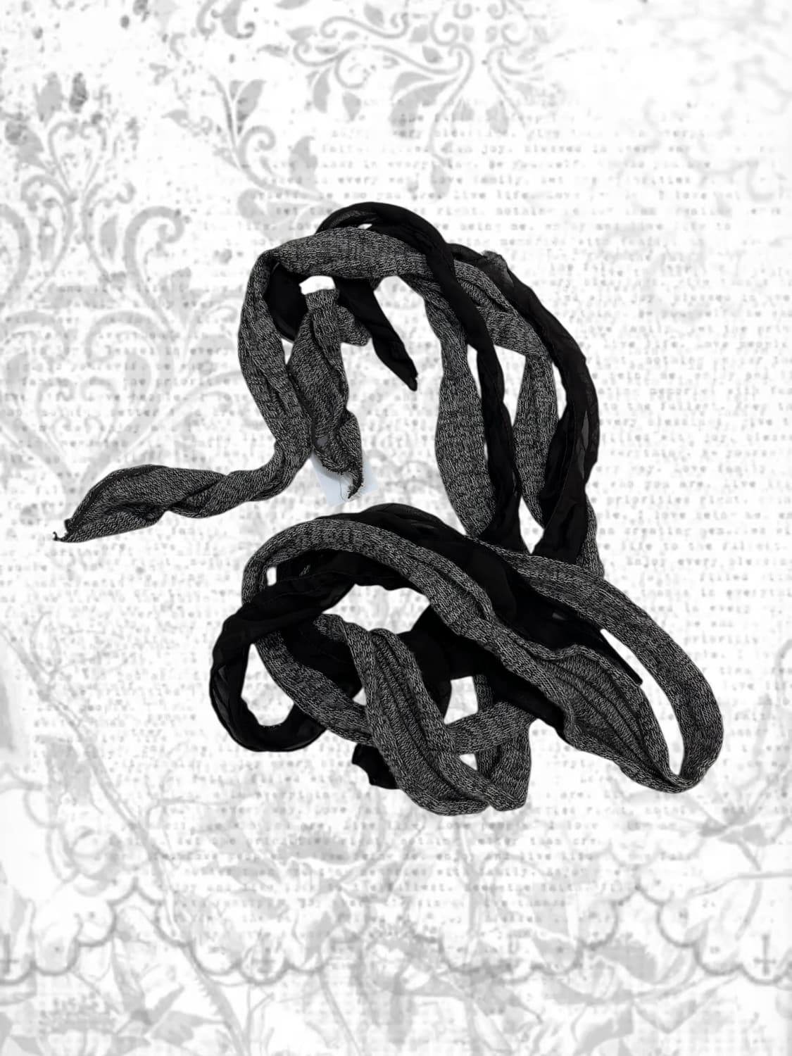 brown scarf looks like rope 상품이미지4