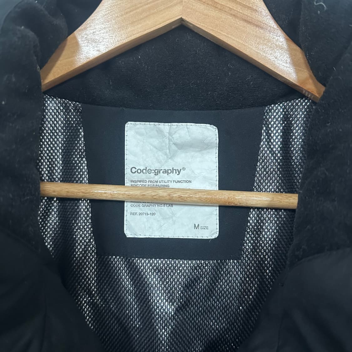 코드그라피 패딩M 상품이미지3