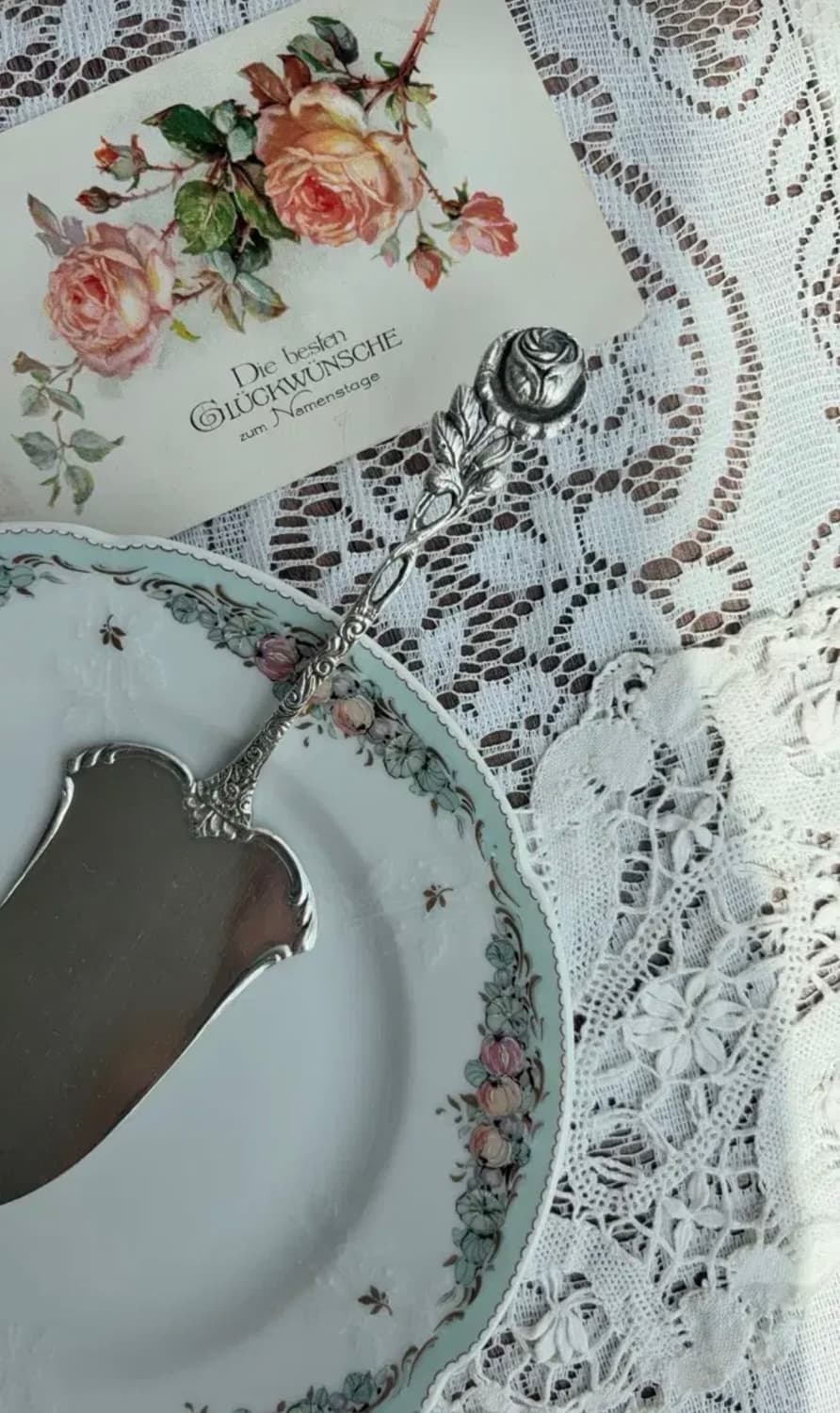 독일 빈티지 실버플레이트 케이크 서버 상품이미지2