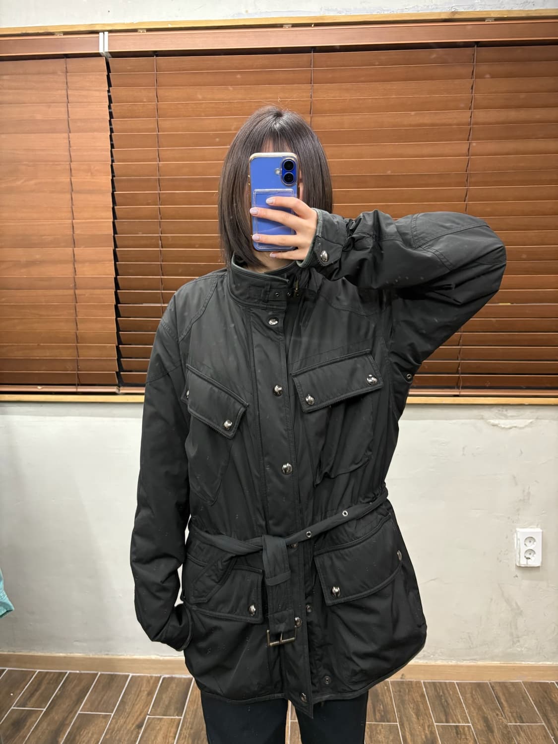 폴로 랄프로렌 포켓 벨티드 야상 자켓 상품이미지5