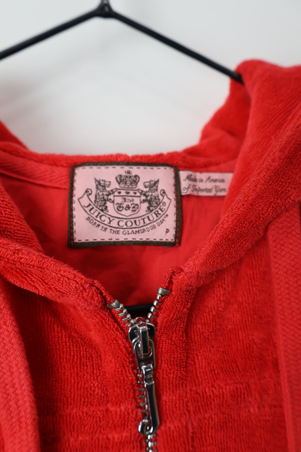 Juicy Couture Short Sleeve Zip Up Hoodie 상품이미지9