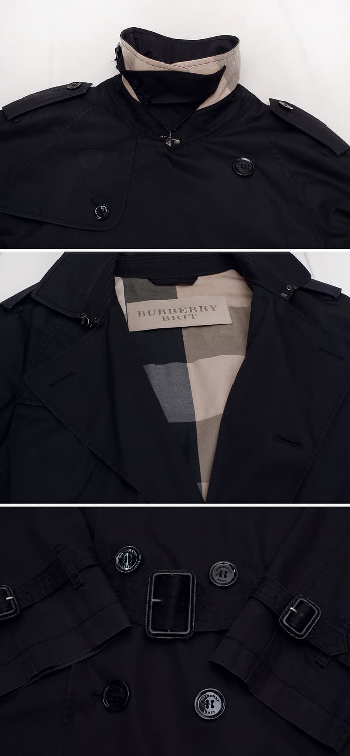 버버리 미드 렝스 켄징턴 벨티드 트렌치코트 (M / 100+) 상품이미지9