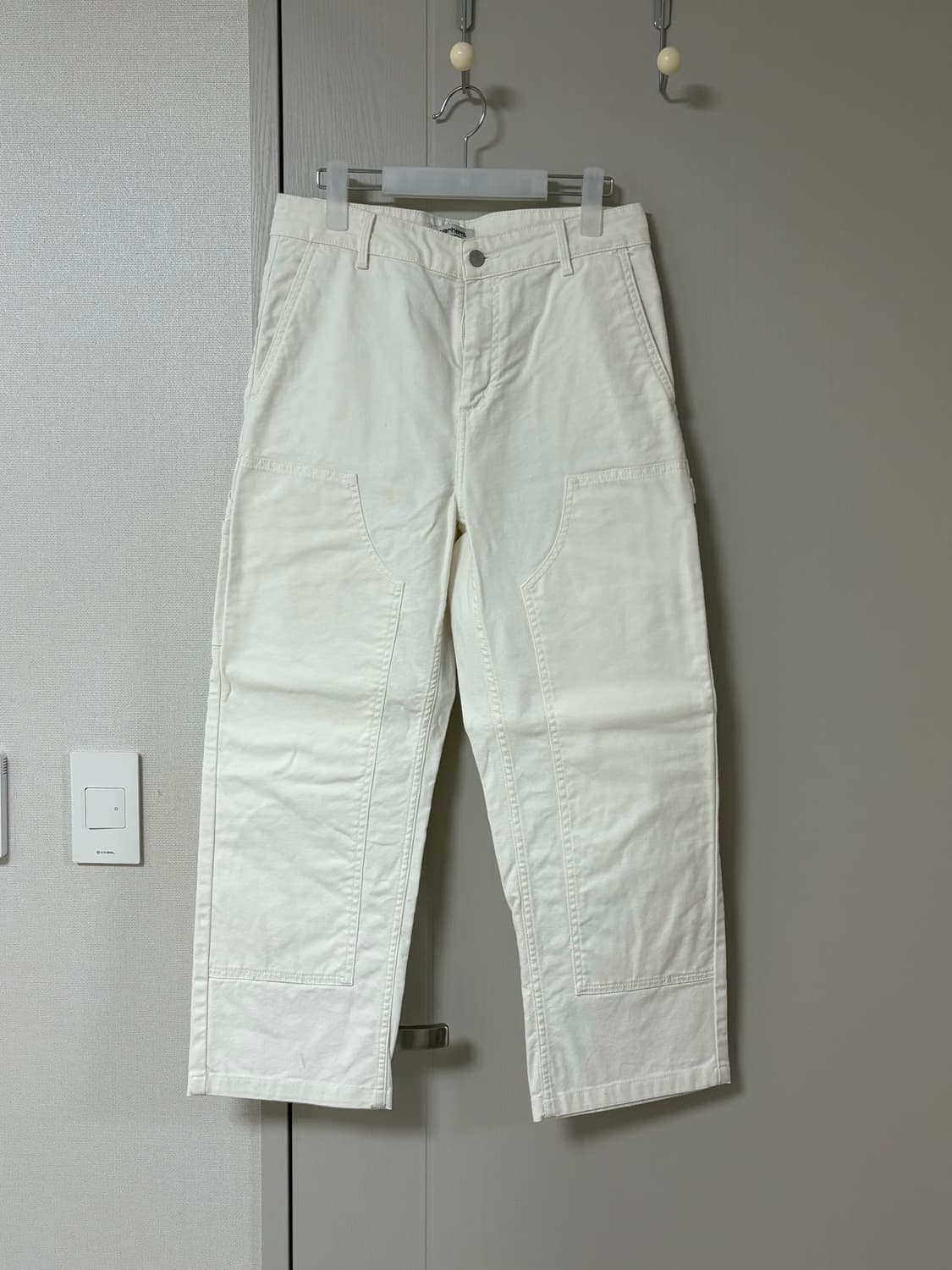 칼하트 워크팬츠 화이트 27 상품이미지3
