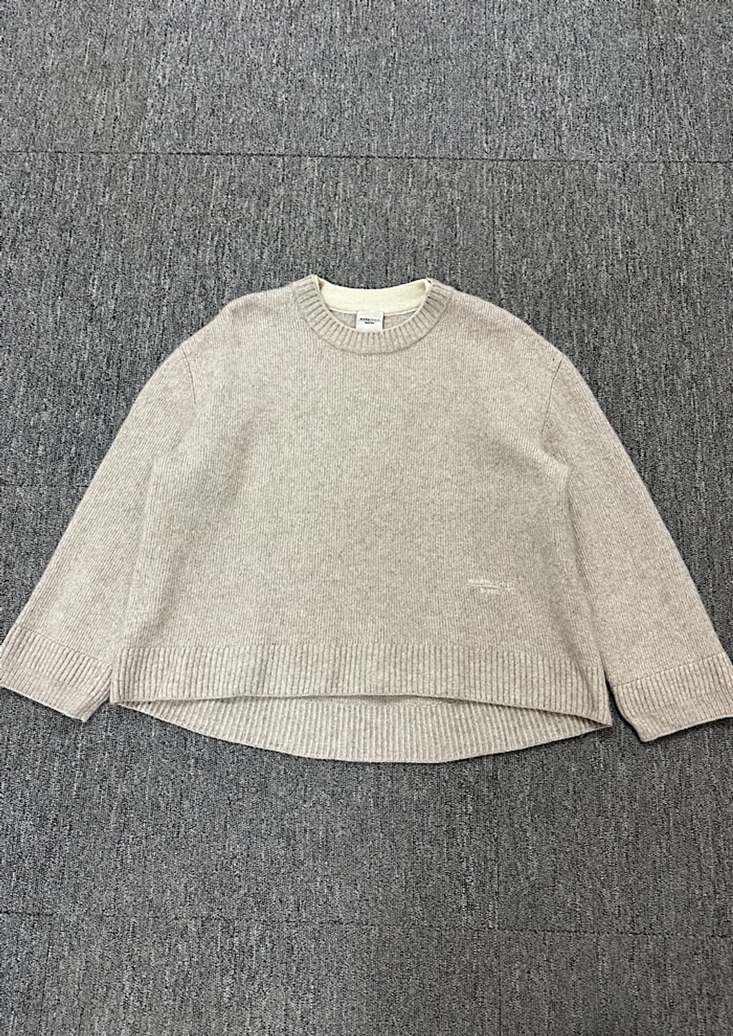 시스템 루즈핏 니트  상품이미지1