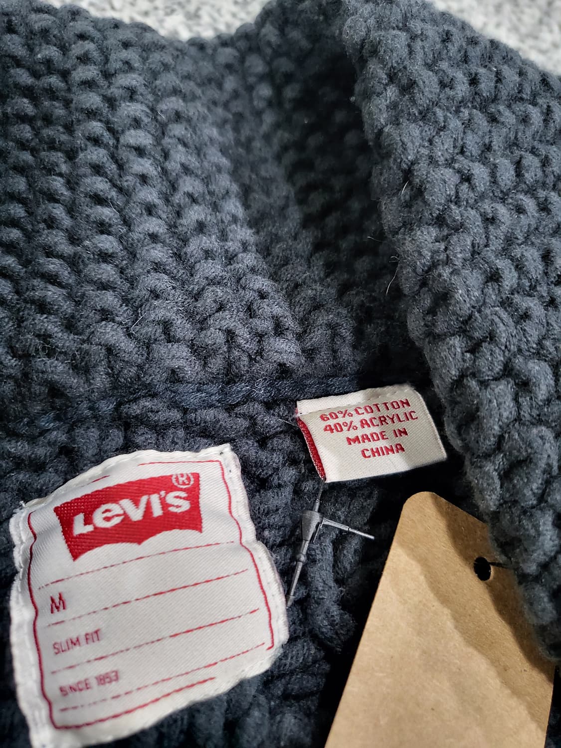 리바이스(Levi’s) 케이블 니트 가디건  상품이미지4