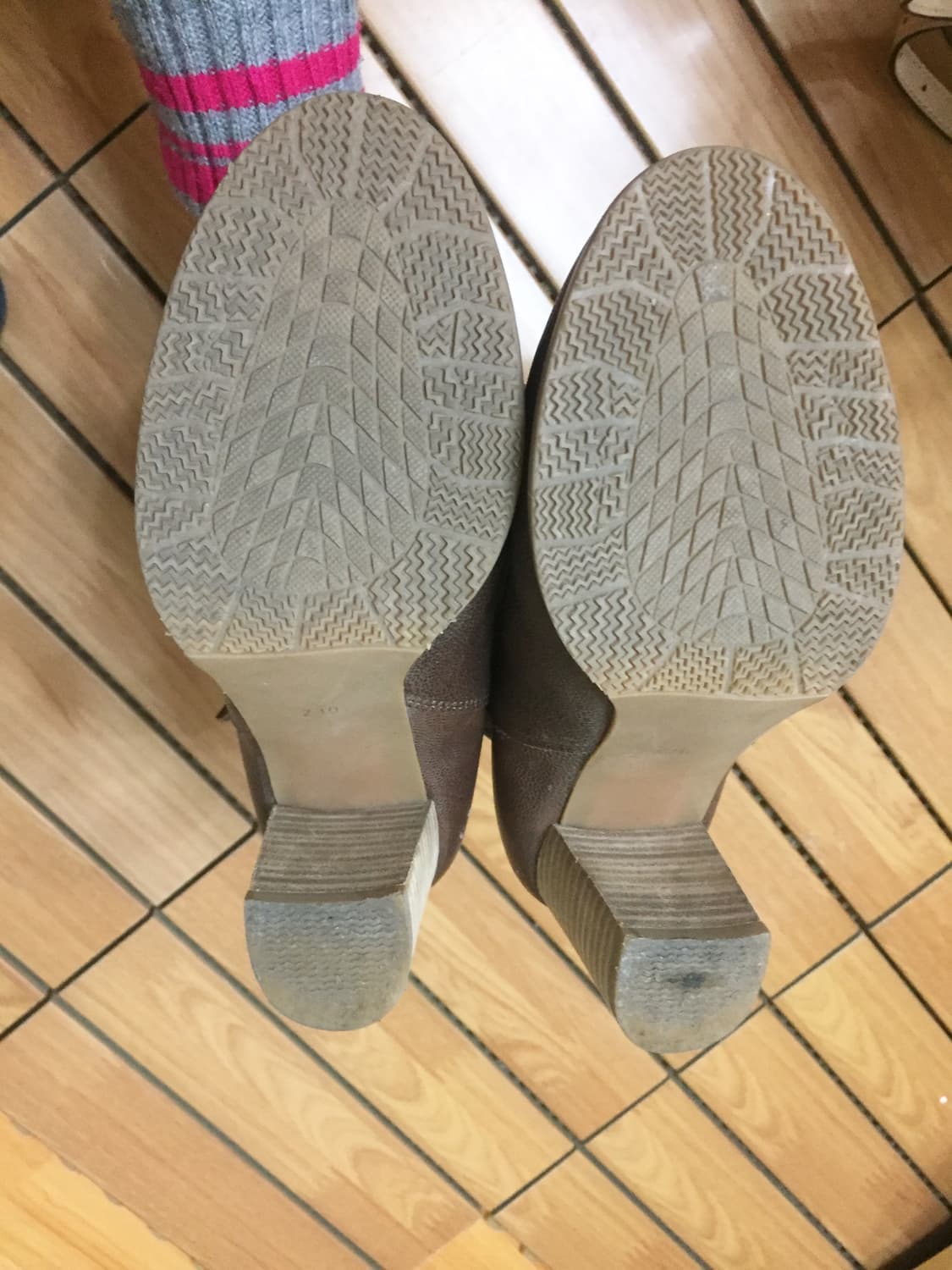 천연 가죽 털 부츠 230/상태최상 상품이미지6