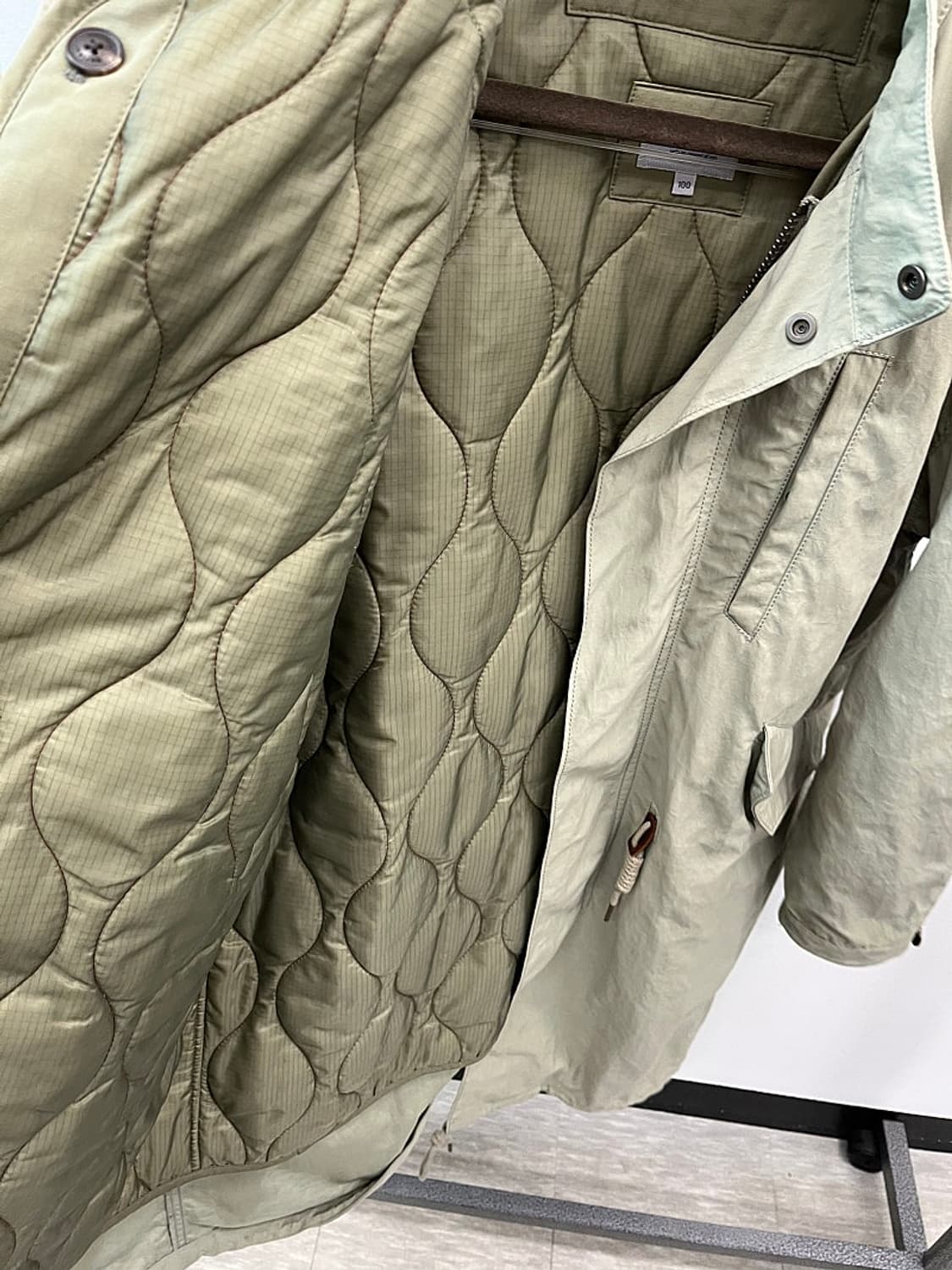 105) 시리즈 내피 야상파카  상품이미지7