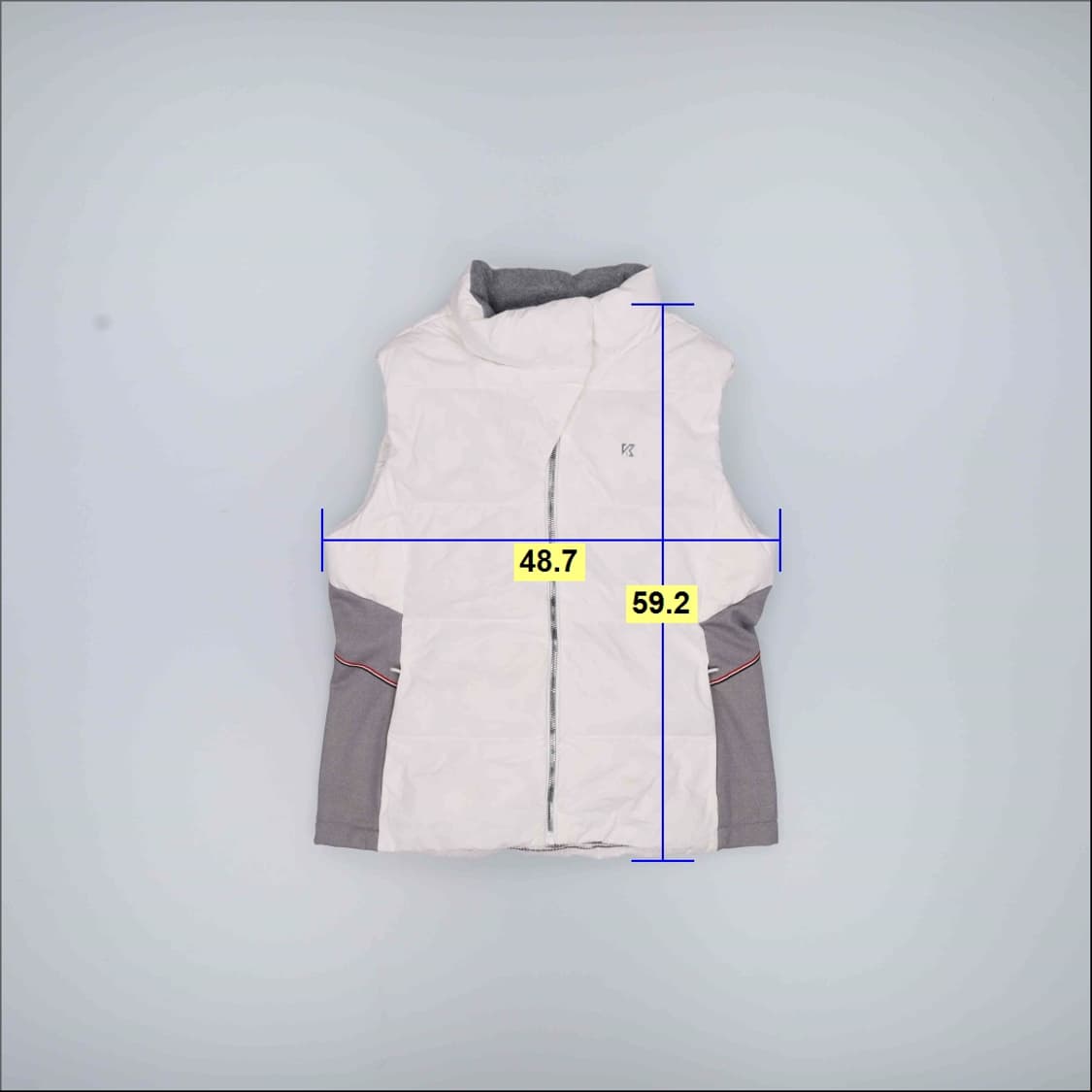 95 김영주 덕다운 패딩조끼 0403H1 상품이미지7