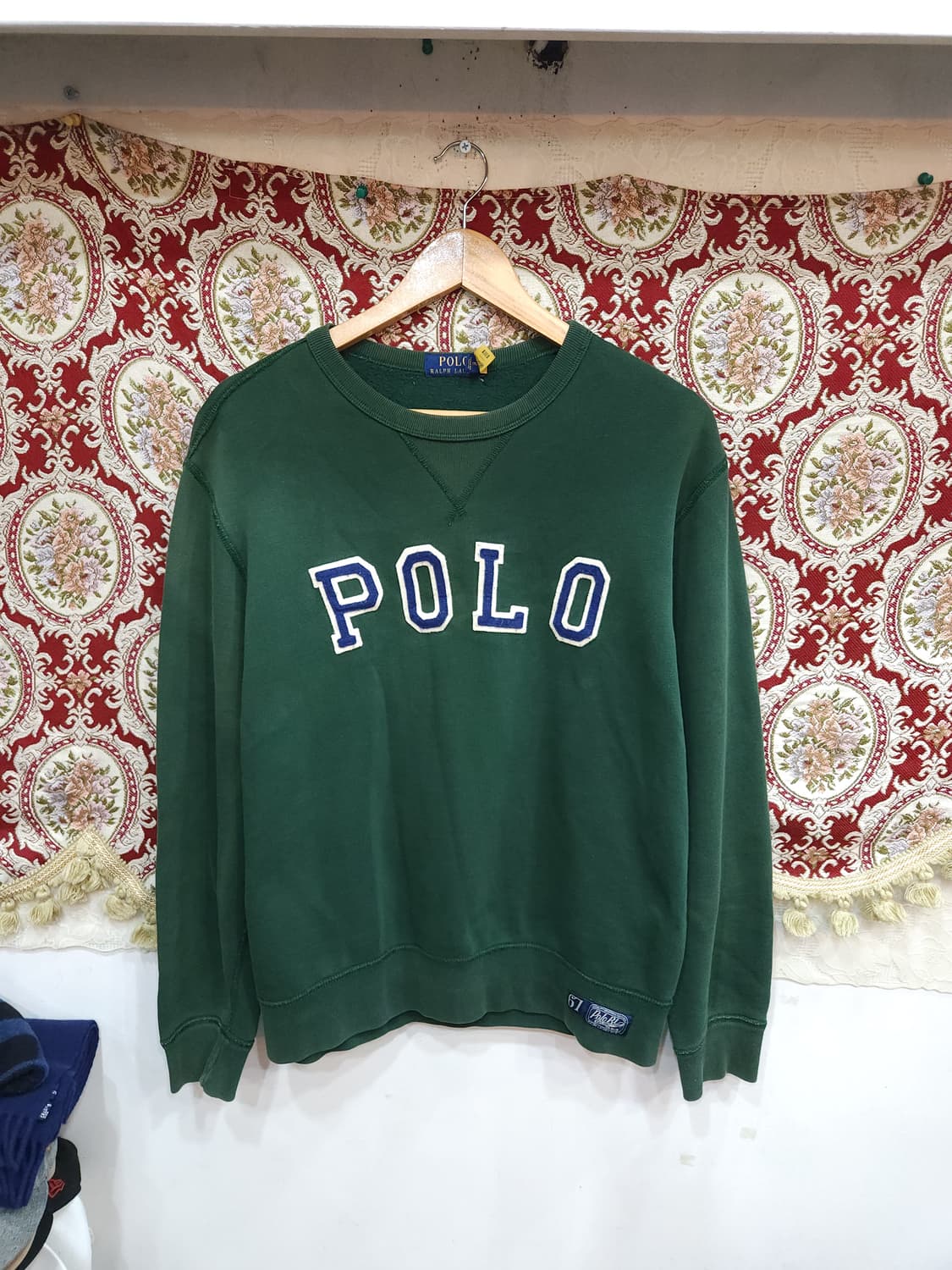 폴로 랄프로렌 빈티지 패치 기모 맨투맨

 상품이미지2