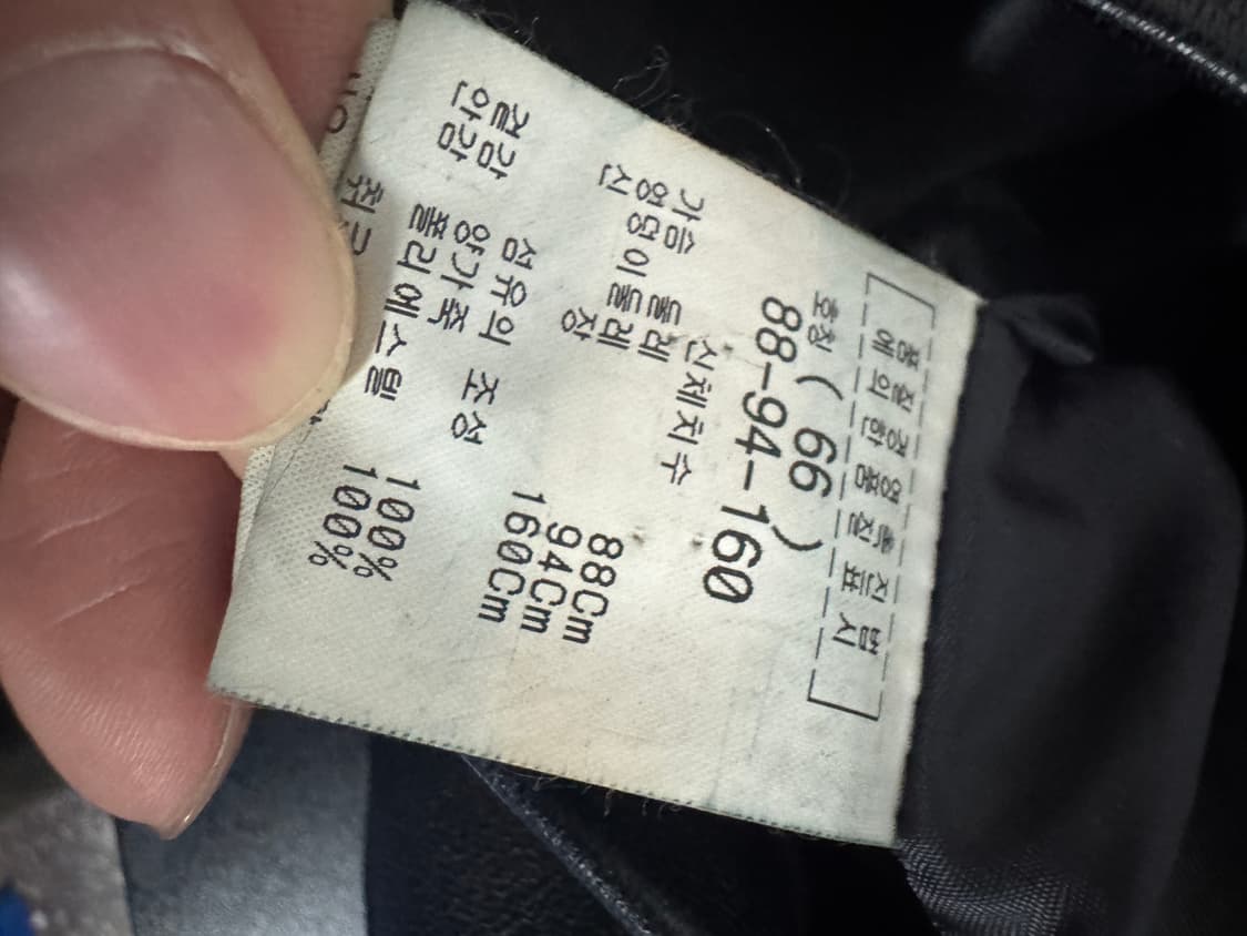 여성 카시바디 리얼 양가죽 자켓 블랙 상품이미지4