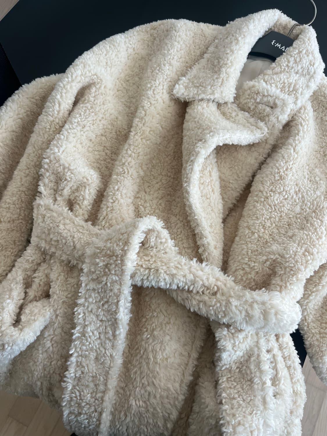 아모멘토 퍼 코트 AMOMENTO CURLY WRAPO 상품이미지2