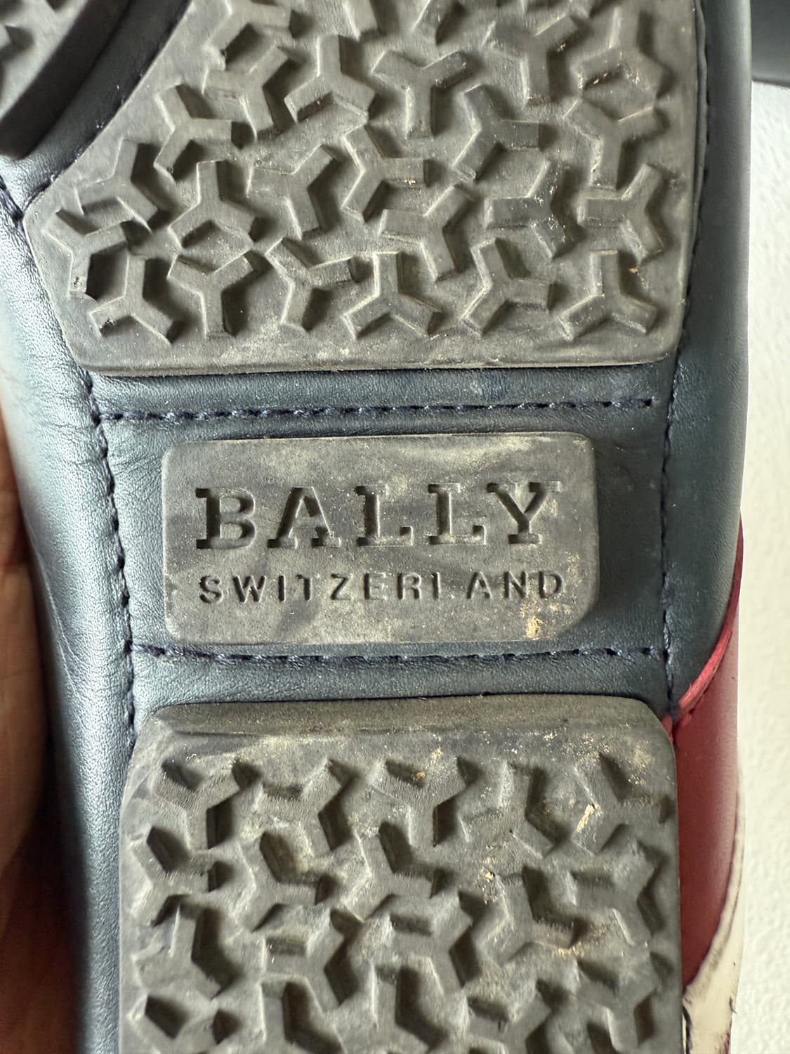 [US7.5]발리(BALLY) 드라이빙 슈즈(NAVY, ITALY) 상품이미지10