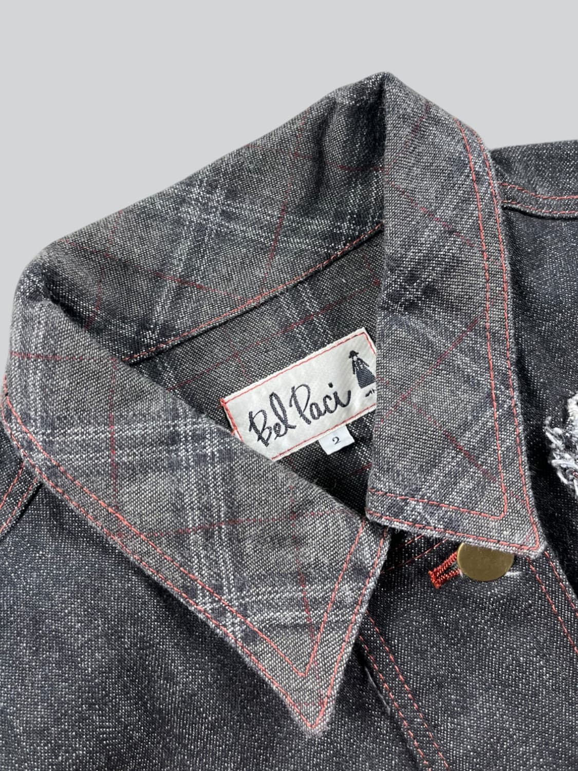vintage(made in japan) 데님 자켓  상품이미지2