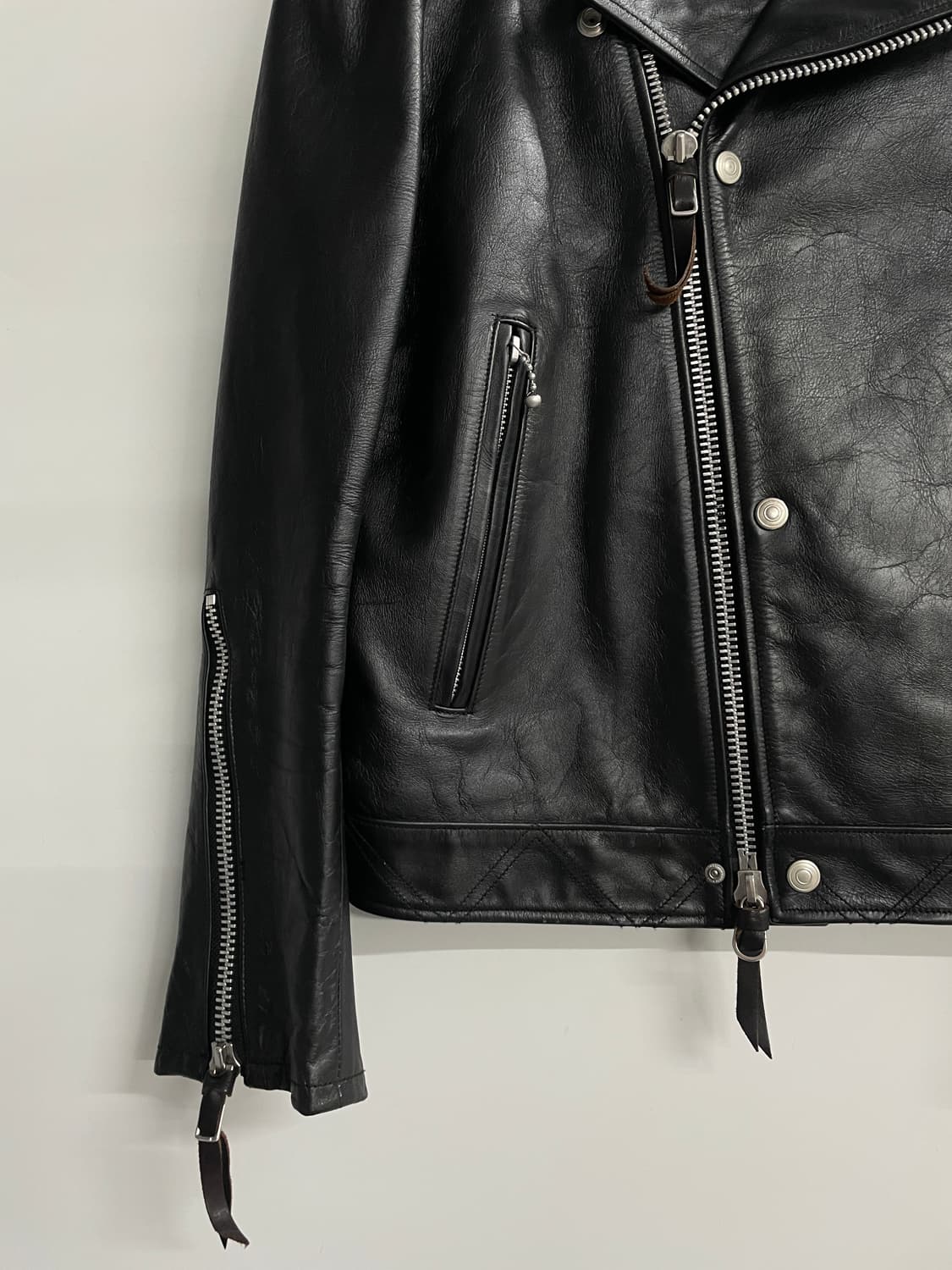 디아프바인 소가죽 자켓 상품이미지5