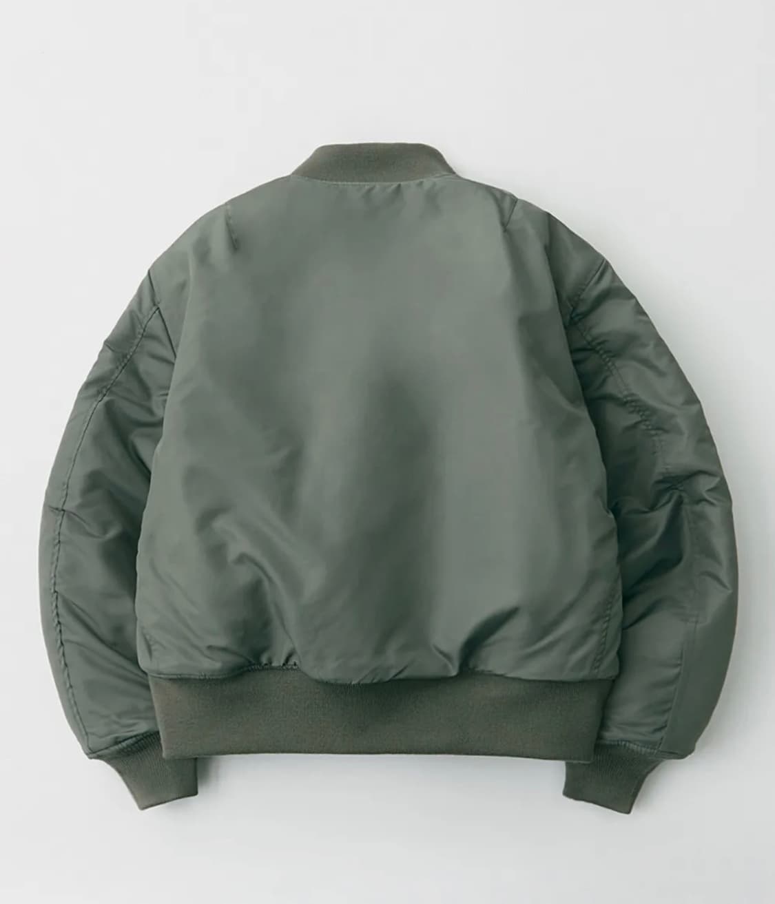 [새상품, M] 아웃스탠딩 10주년 울파일 MA-1 세이지그린 상품이미지3