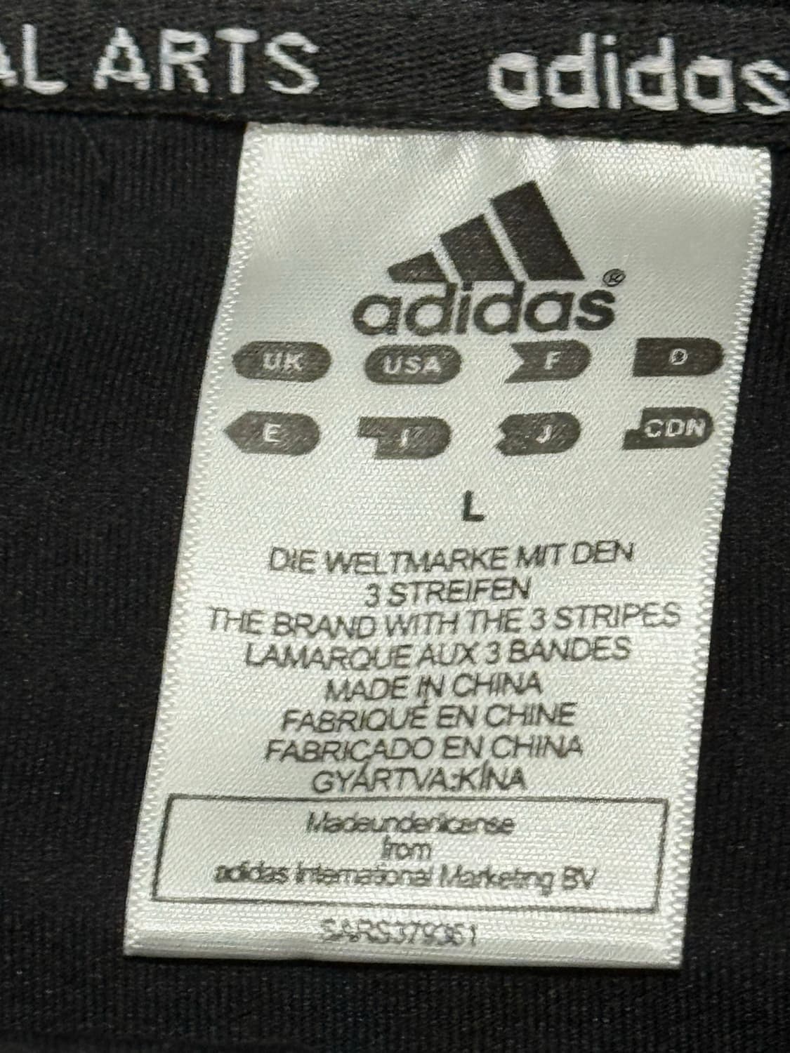 (L) 아디다스 마샬아츠 트랙탑 져지 레드/블랙 상품이미지3