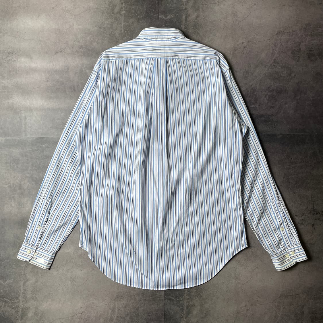 RALPH LAUREN 랄프로렌 빈티지 블루 스트라이프 셔츠 상품이미지6