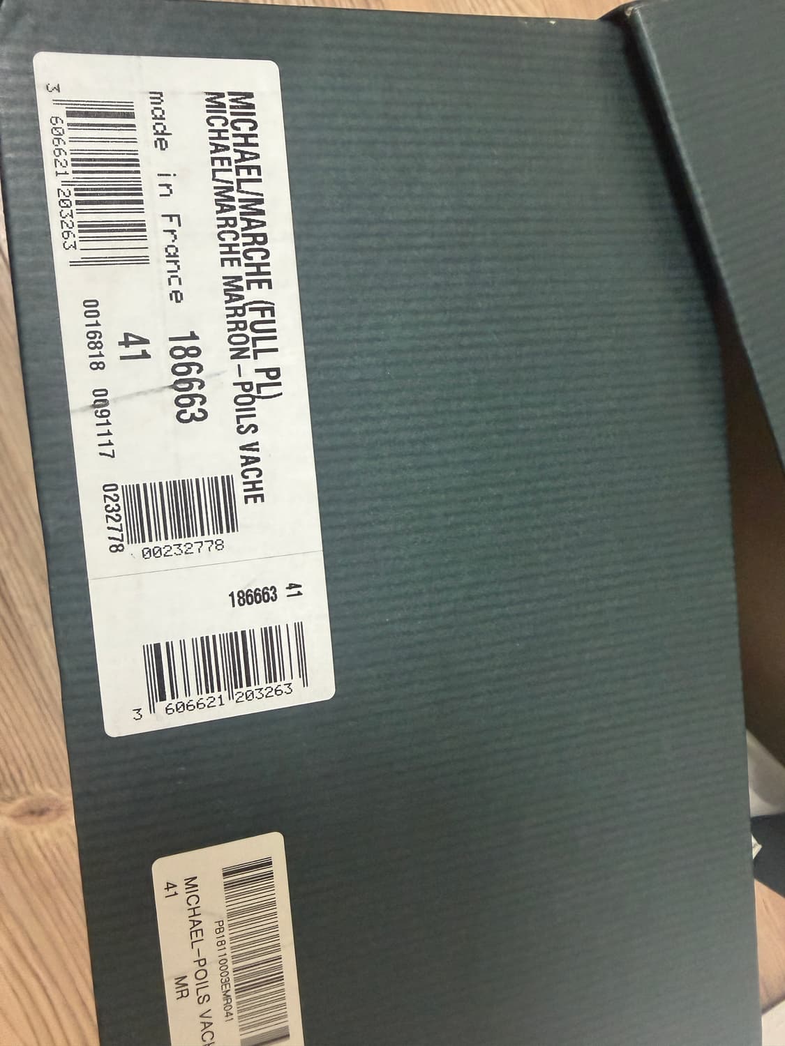 파라부트 미카엘 포일스 바쉐 사이즈 41 (260mm) 상품이미지5