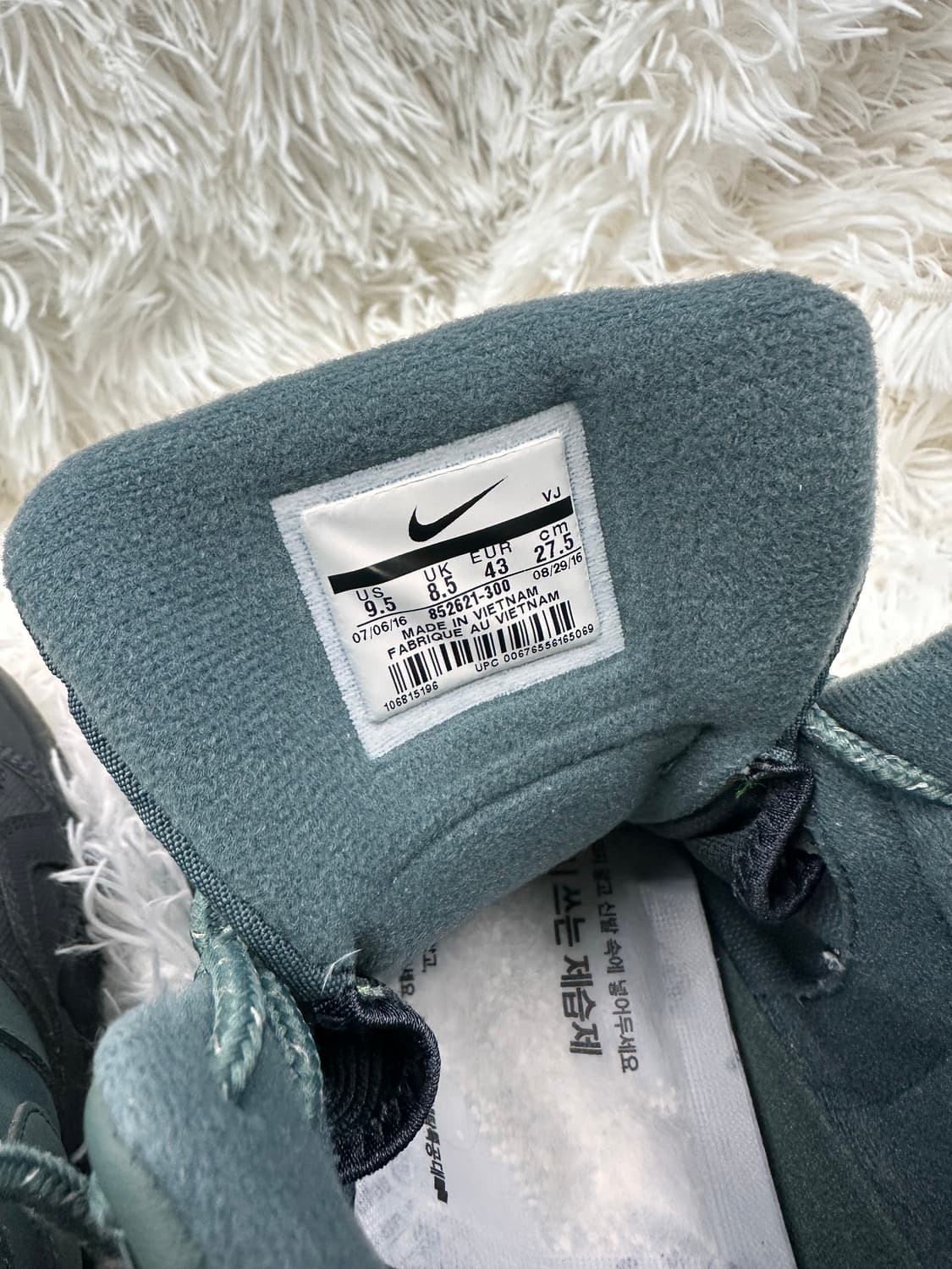 (275)나이키 에어테크 챌린지2 다크그레이/카키 상품이미지9