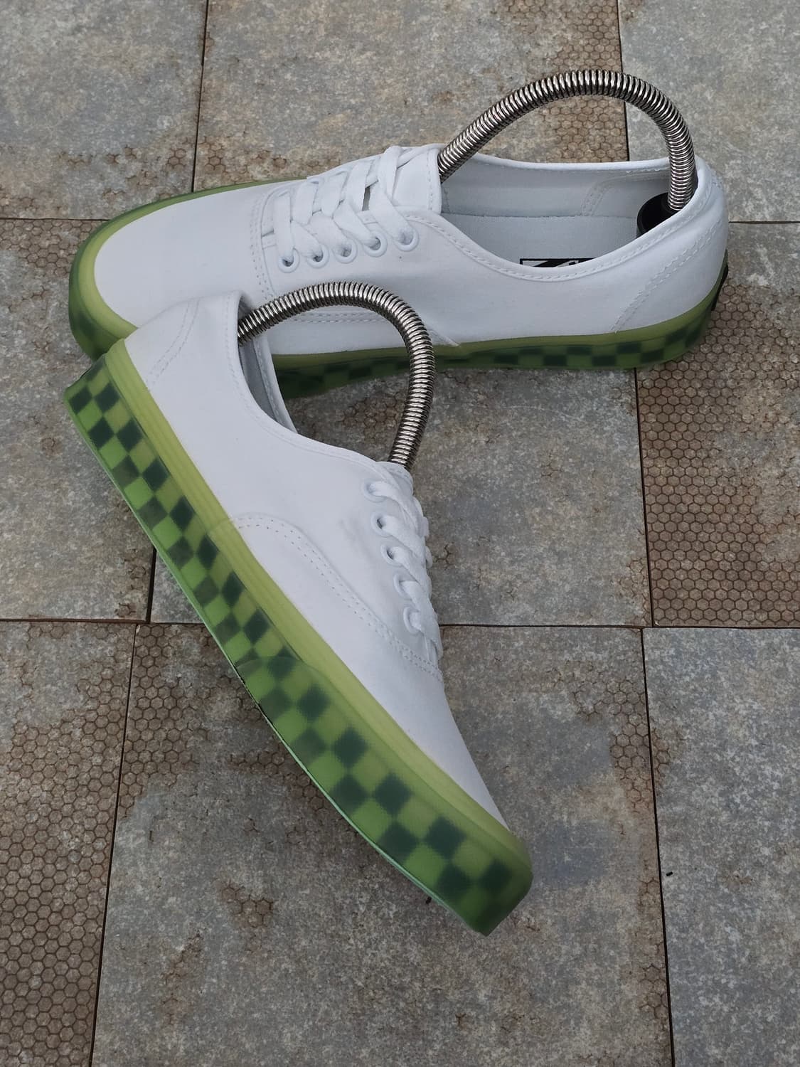 (265)반스 어센틱 트렌스루센트 그린  상품이미지4