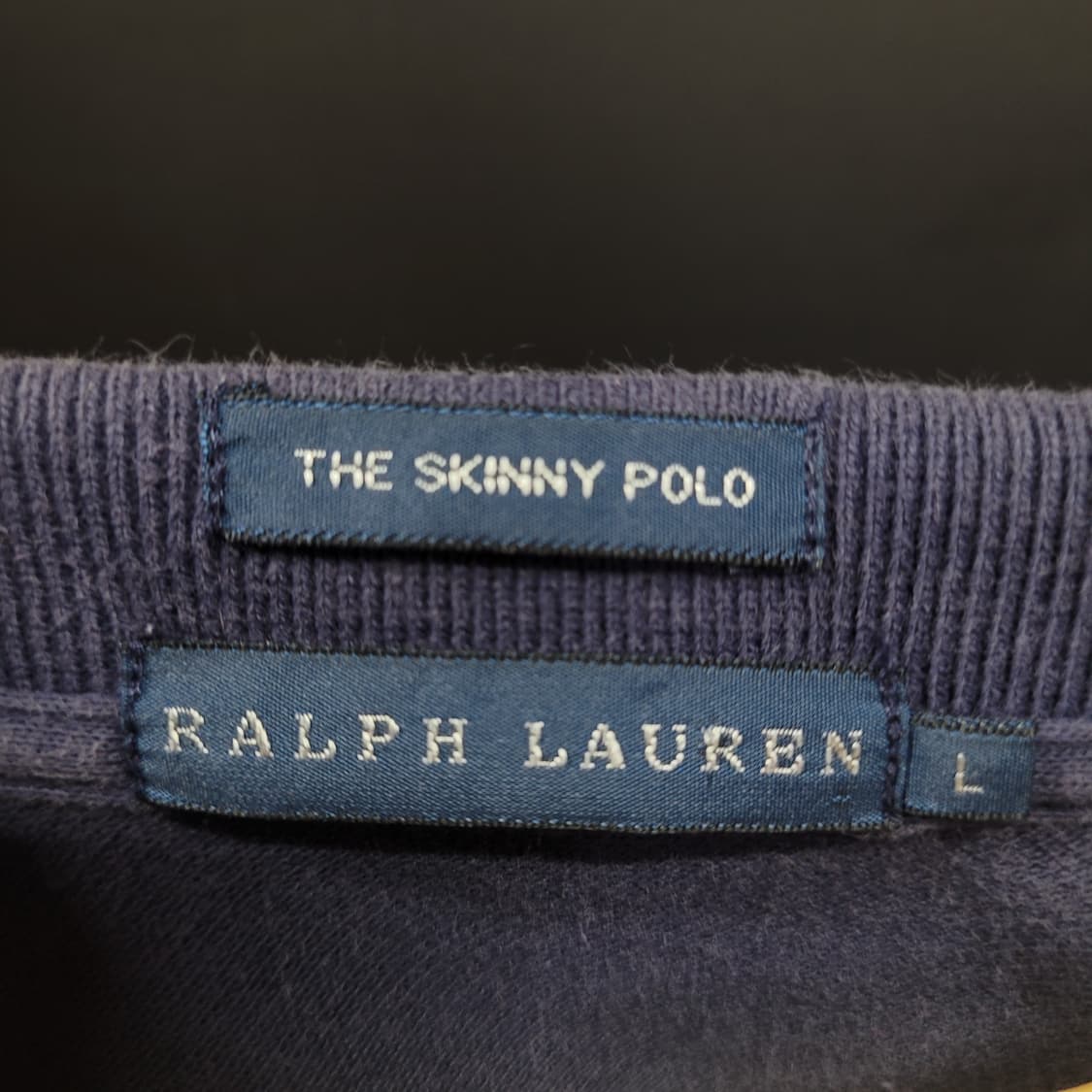 Ralph Lauren 랄프로렌 빈티지 빅포니 자수로고 스키니핏 셔츠  상품이미지4