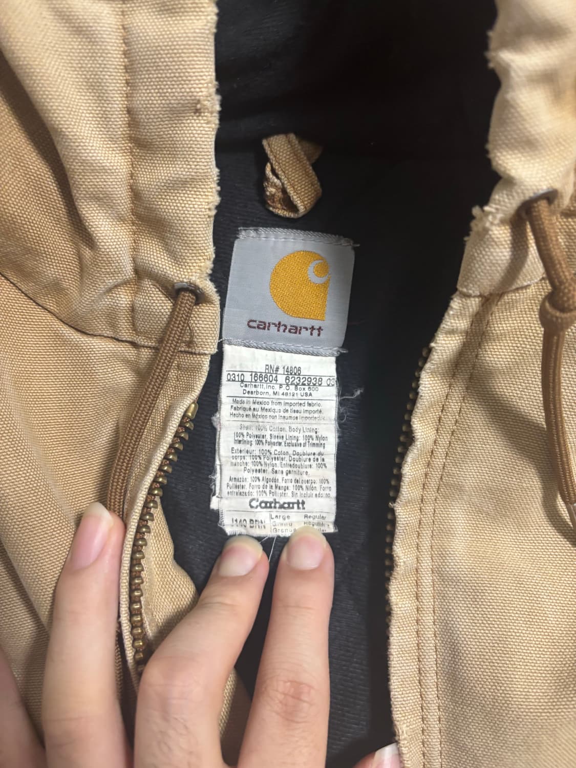 칼하트 j140 덕액티브자켓 상품이미지6