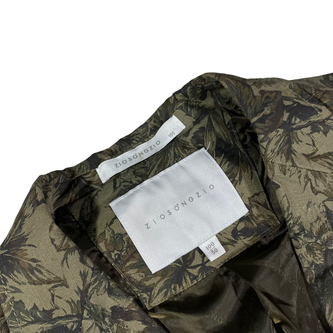 지오송지오 아카이브 패턴 블레이저 자켓 상품이미지5