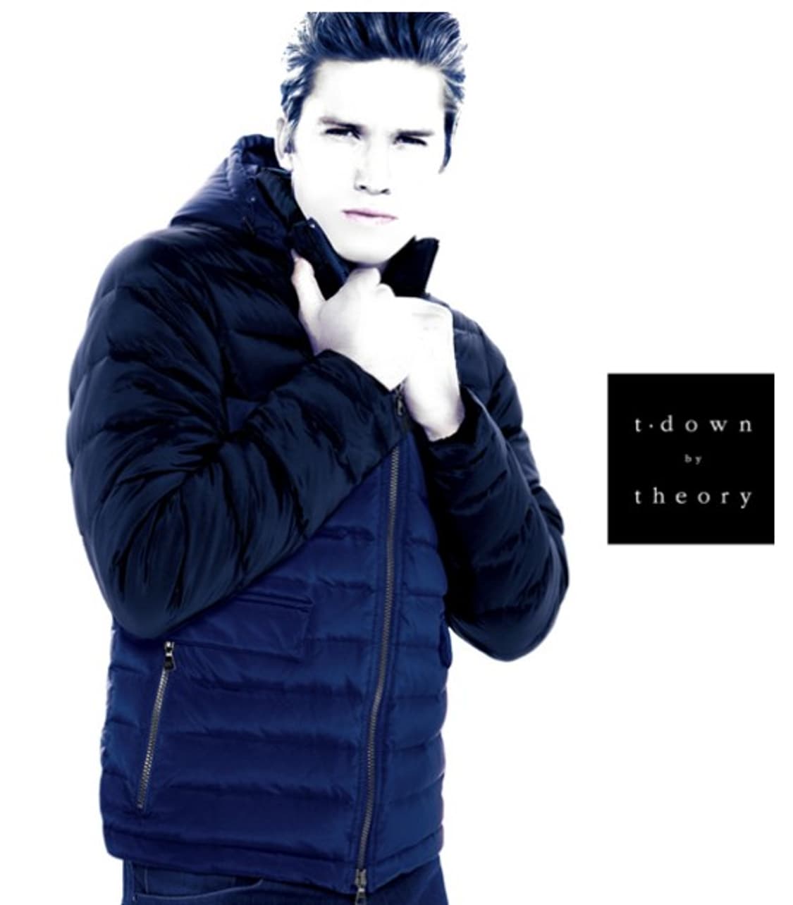 T 다운 바이 띠어리 후드 프리미엄 다운 패딩 상품이미지8