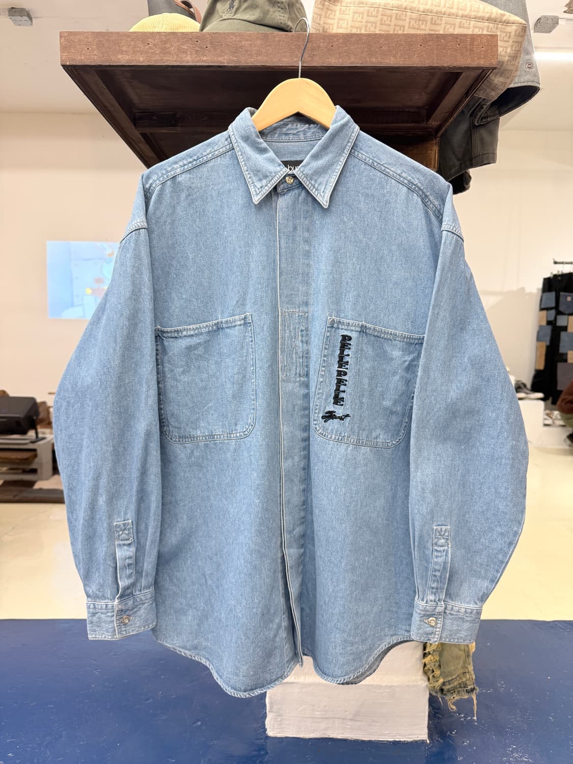 Pellepelle 펠레펠레 데님 자켓 상품이미지4