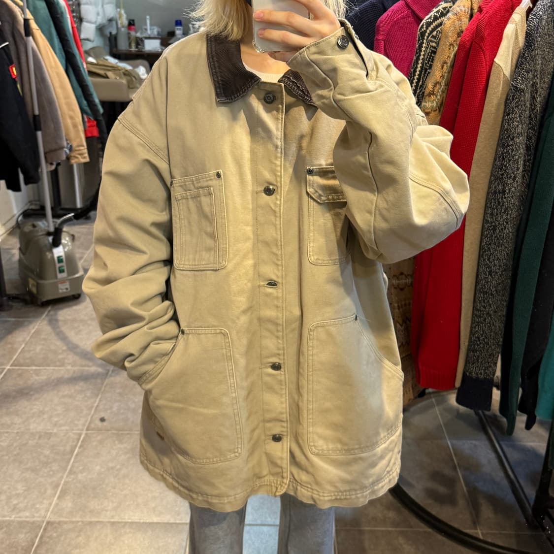 [NO.9] VTG 카라 워크자켓 상품이미지2