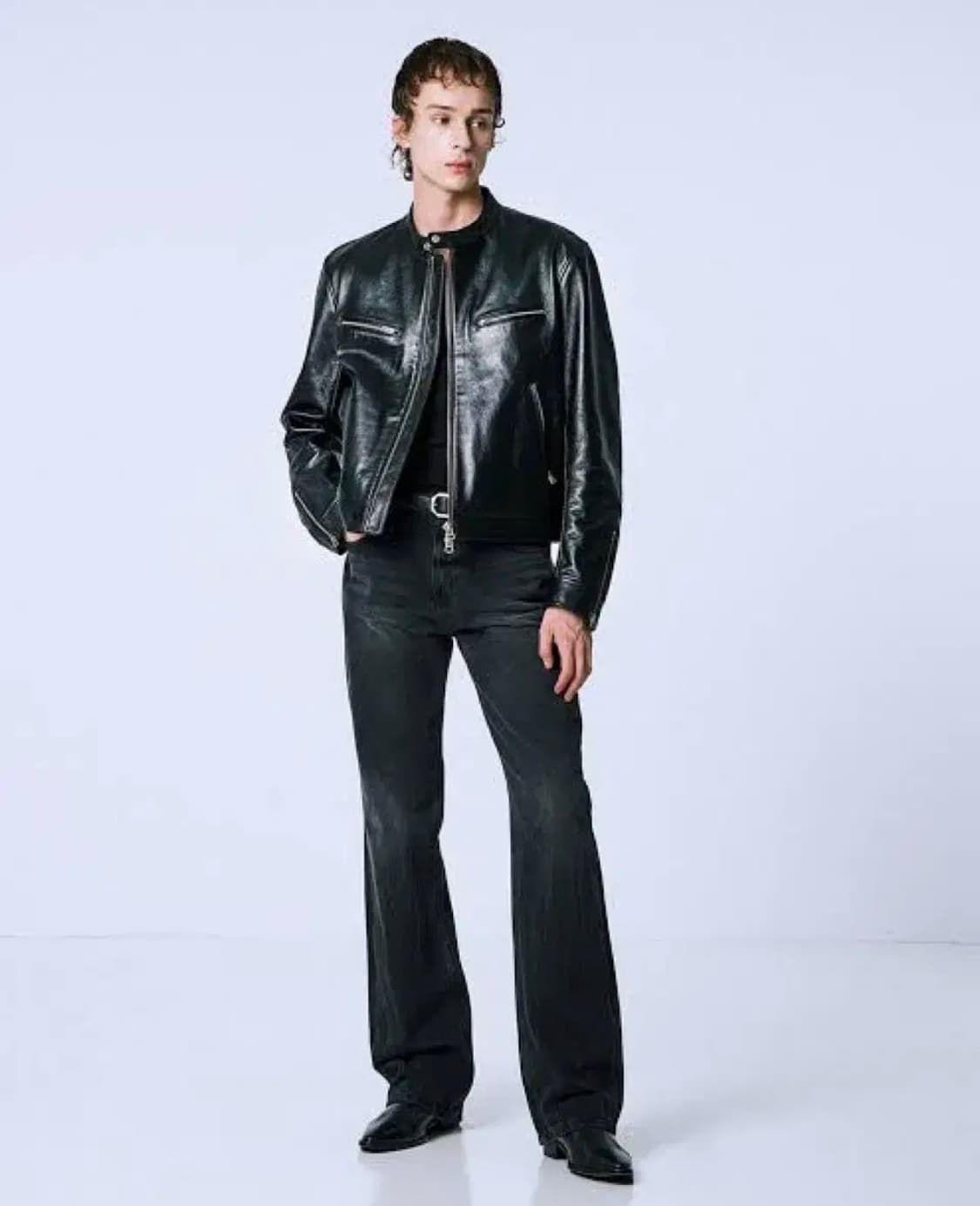 세비지 카프레이서 레더 자켓 XL 상품이미지2