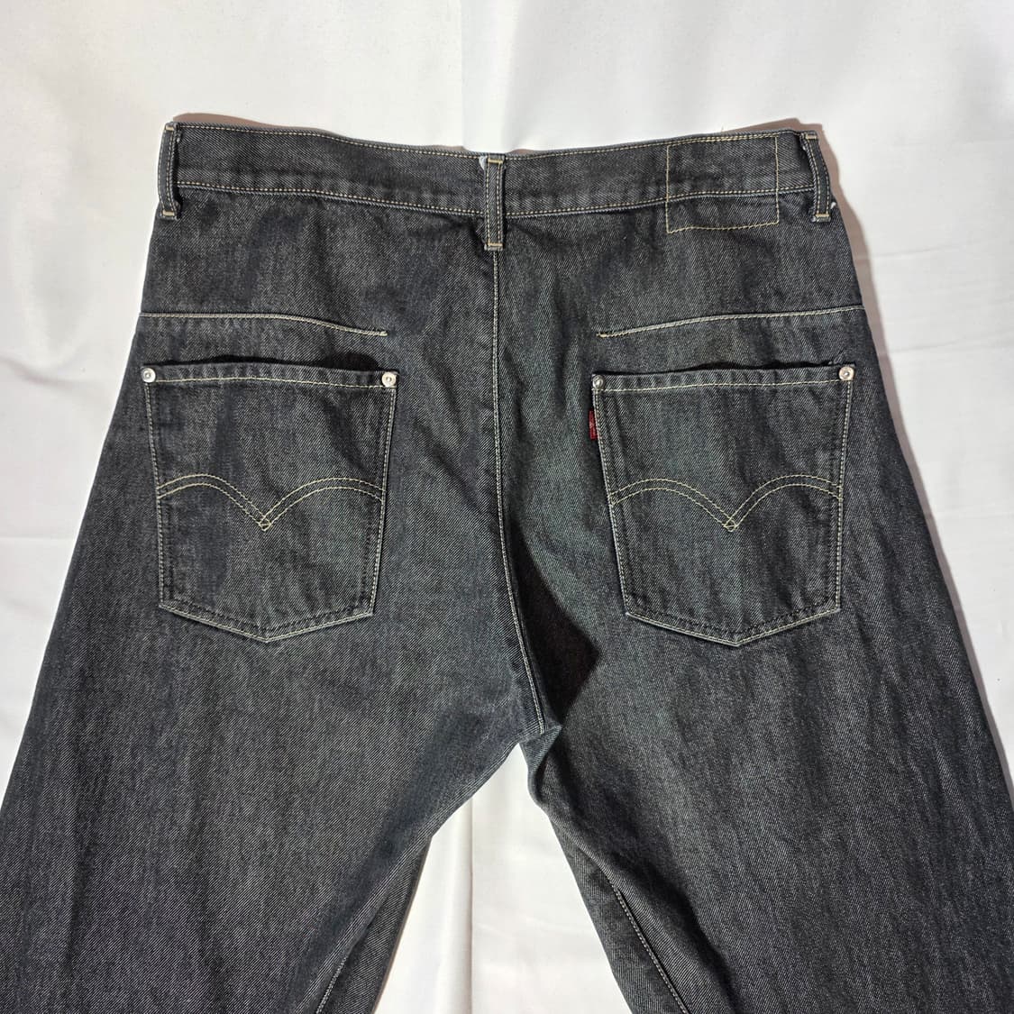 [36X32]00s 리바이스 블랙 엔지니어드진 엔진 데님팬츠 상품이미지6